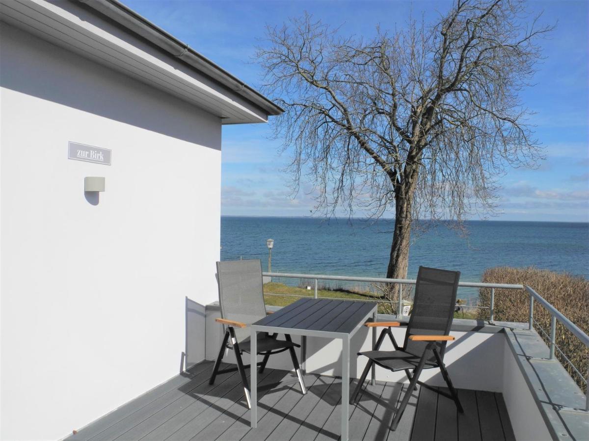 Strandappartement Steinberghaff "Zur Birk" Mit Meerblick Steinberg  Kültér fotó